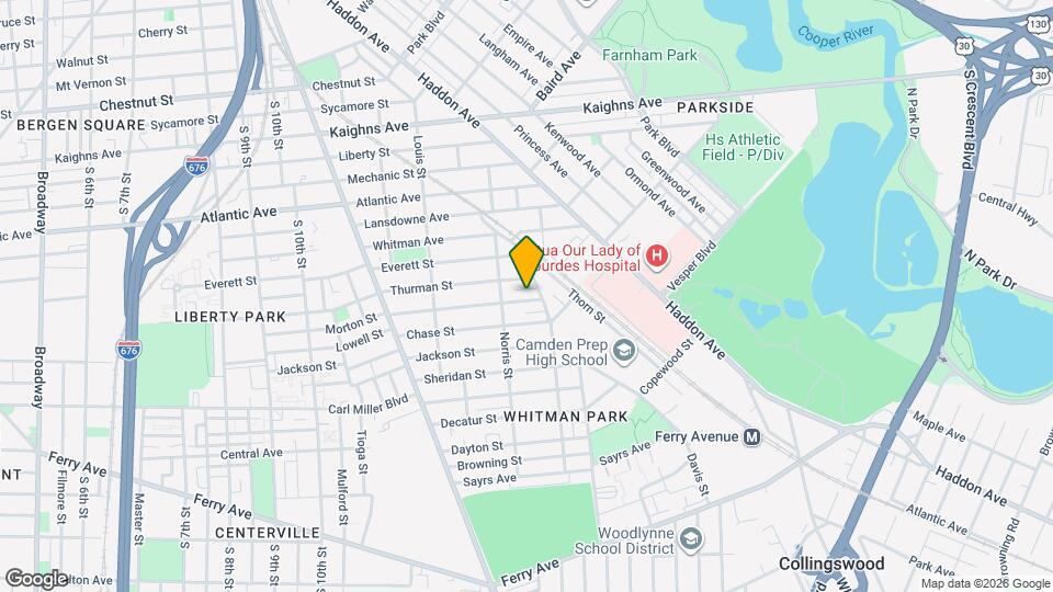 1335 Morton St Map and Location Details