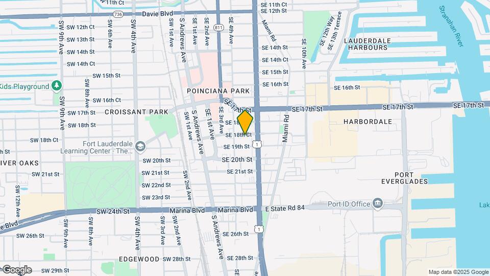420 SE 18th Ct Map and Location Details