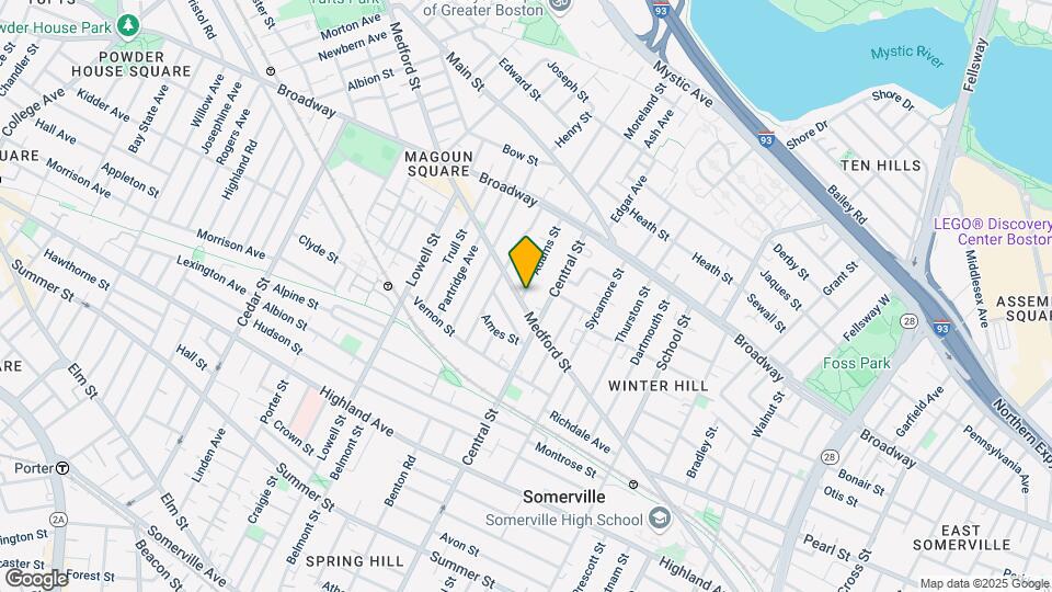 5 Adams St, Unit 1 Map and Location Details