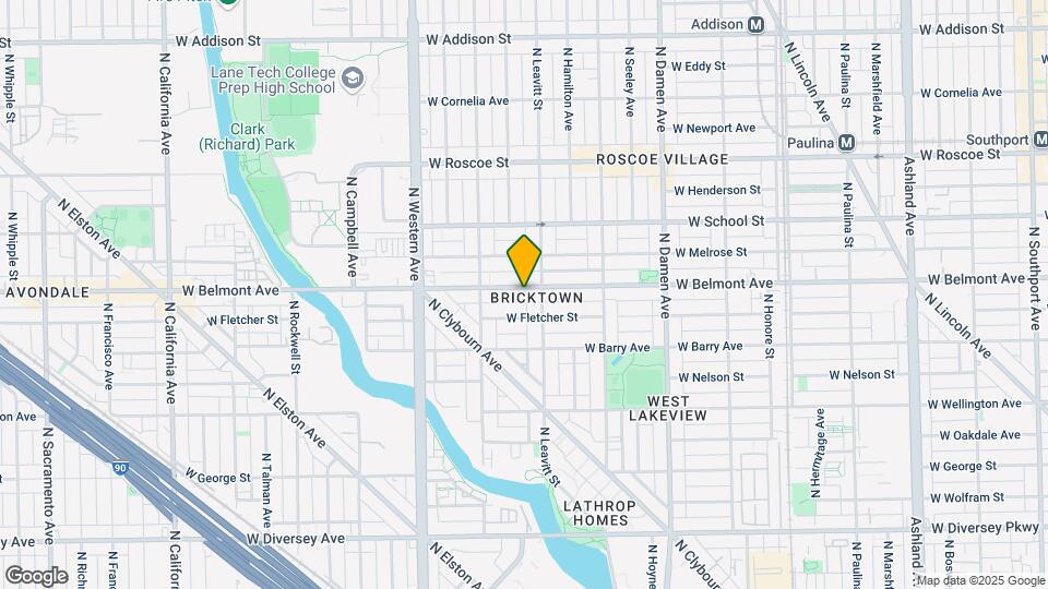 2217 W Belmont Ave Map and Location Details