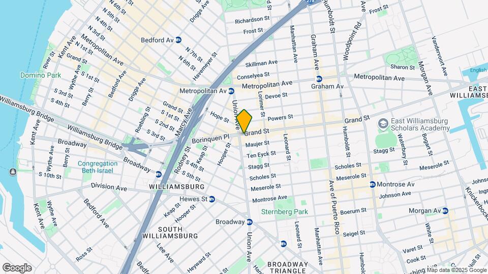 512 Grand St Map and Location Details