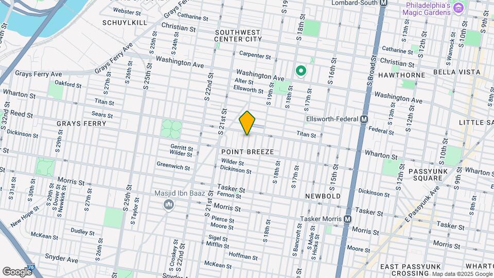 1316 S Opal St Map and Location Details