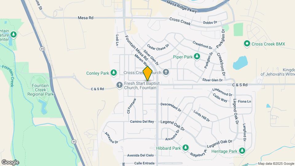 8510 Dassel Dr Map and Location Details