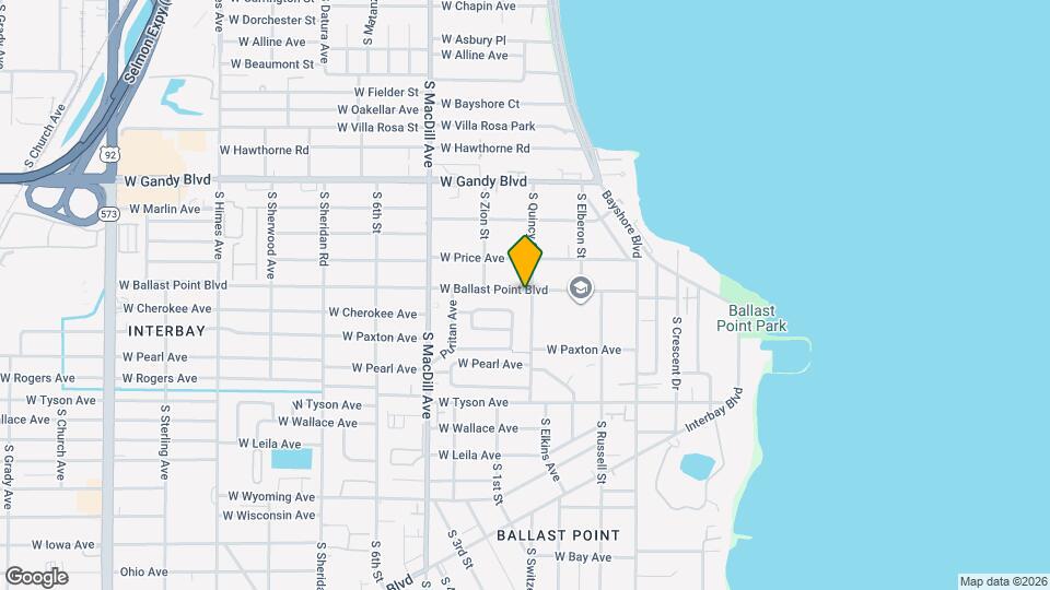 5201 S Quincy St Map and Location Details