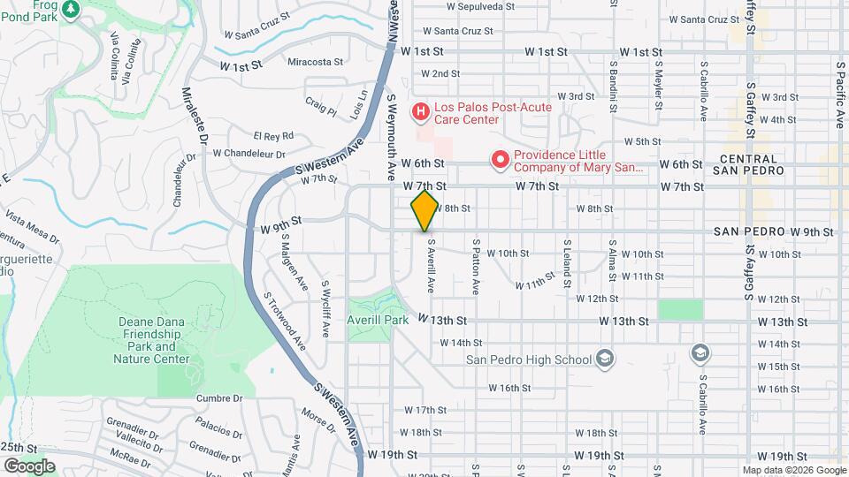 917 S Averill Ave Map and Location Details