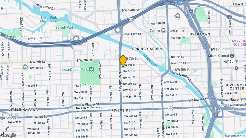 1159 NW 5th St, Unit B1 Map and Location Details