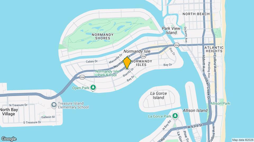 1519 Biarritz Dr Map and Location Details