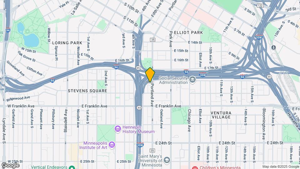 1810 Portland Ave Map and Location Details