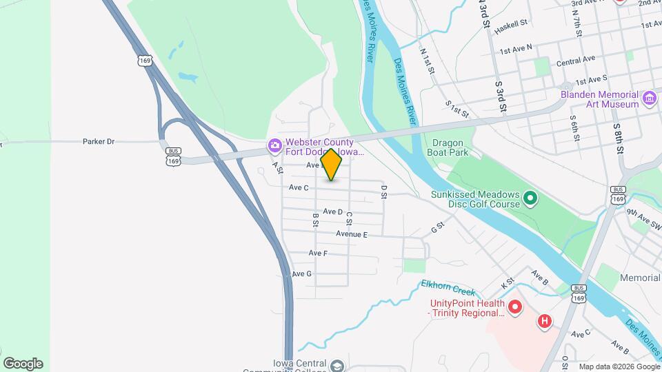 224 Ave C Map and Location Details