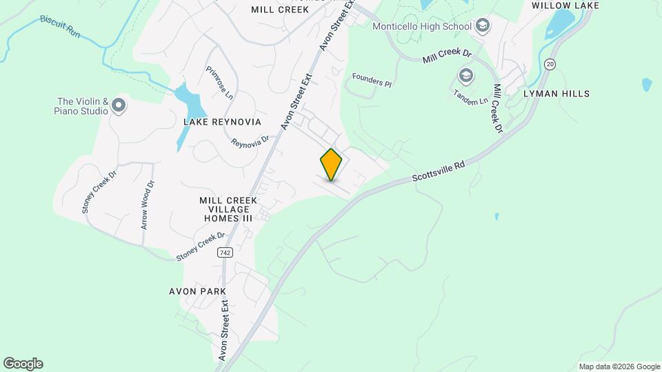 3640 Moffat St Map and Location Details