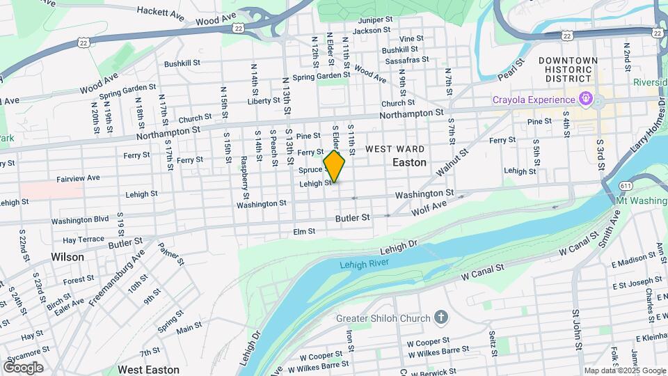 1138 Lehigh St Map and Location Details