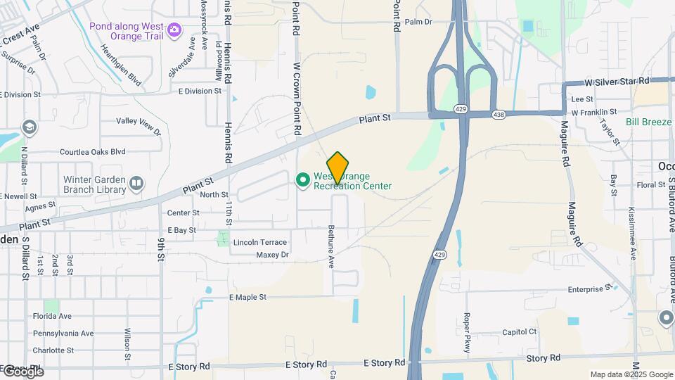 1417 Basin St Map and Location Details