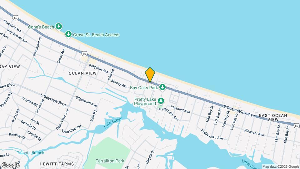 2215 E Ocean View Ave Map and Location Details