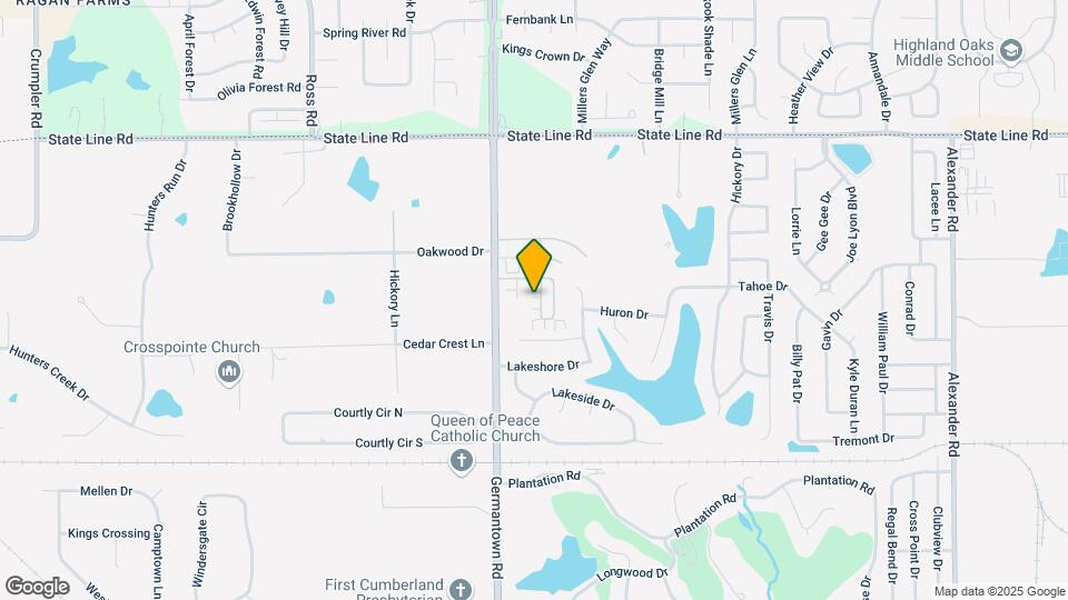 8859 Glen Crossing-Unit -1 Map and Location Details