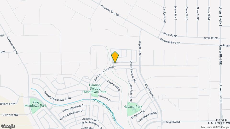 1008 Desert Paintbrush Loop Map and Location Details