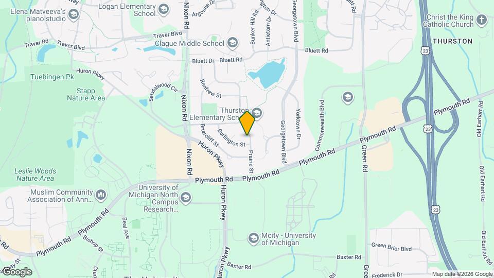 2235 Prairie St Map and Location Details