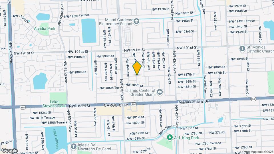 18645 NW 45th Ave Map and Location Details