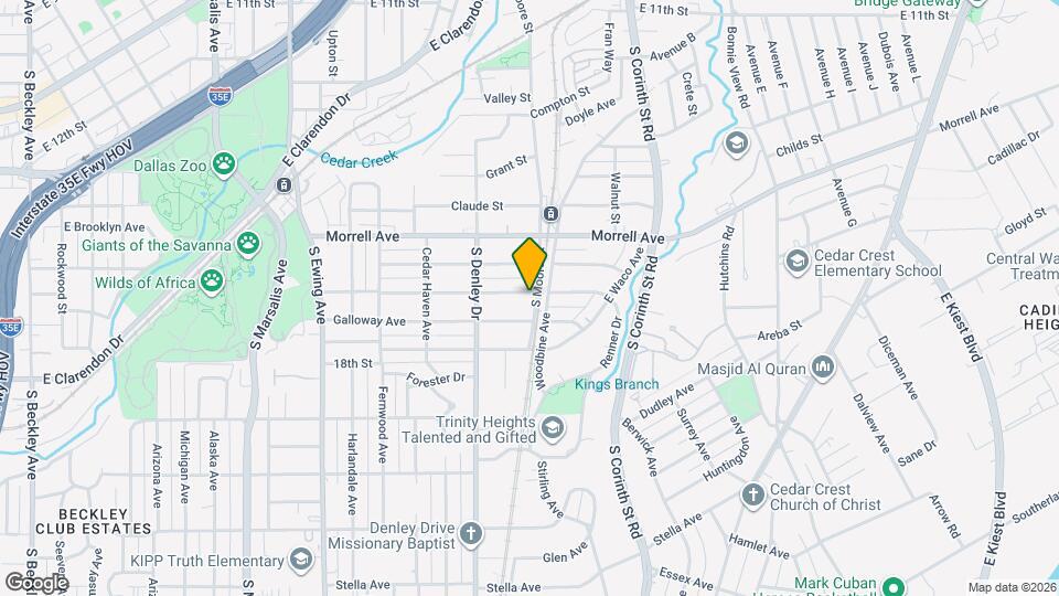 1350 Strickland St Map and Location Details