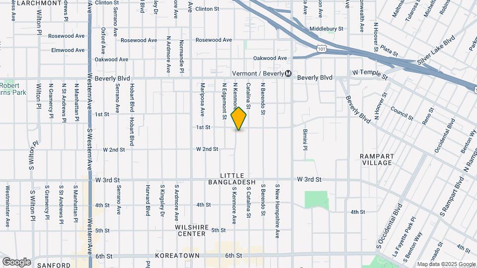 114 S Kenmore Ave Map and Location Details