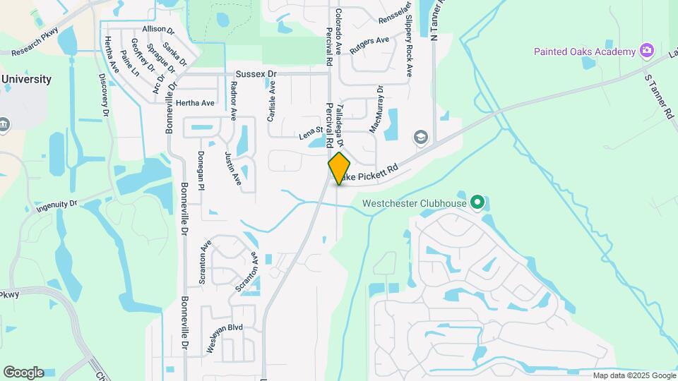 14018 Econ Woods Ln Map and Location Details