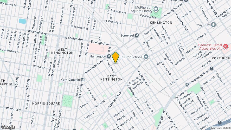 1909 E Huntingdon St Map and Location Details