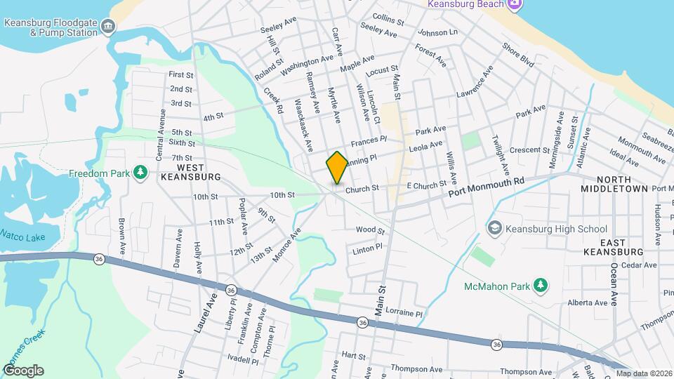 79 Church St Map and Location Details