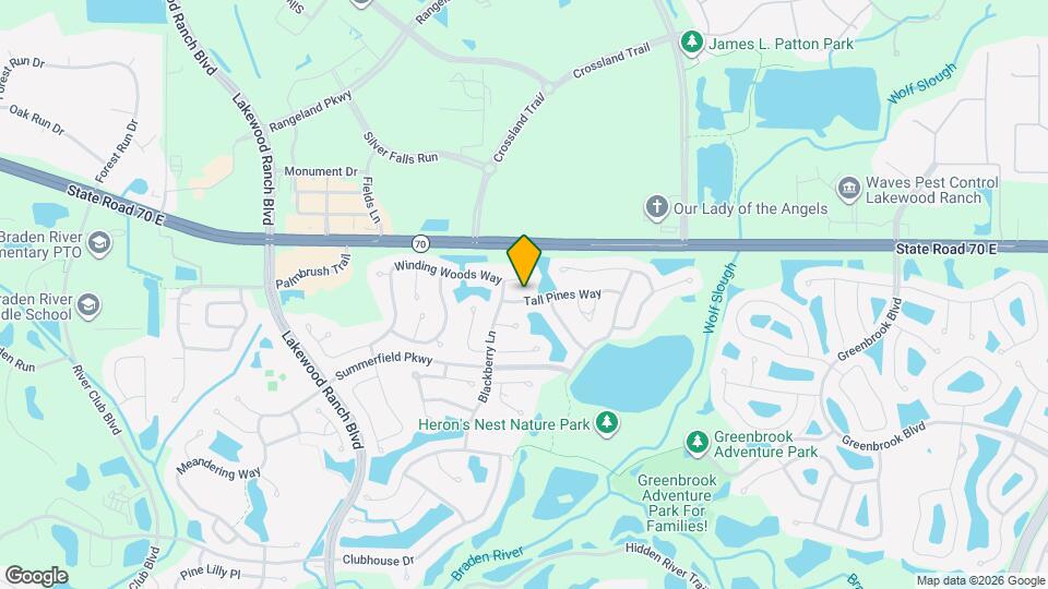 12319 Tall Pines Way Map and Location Details