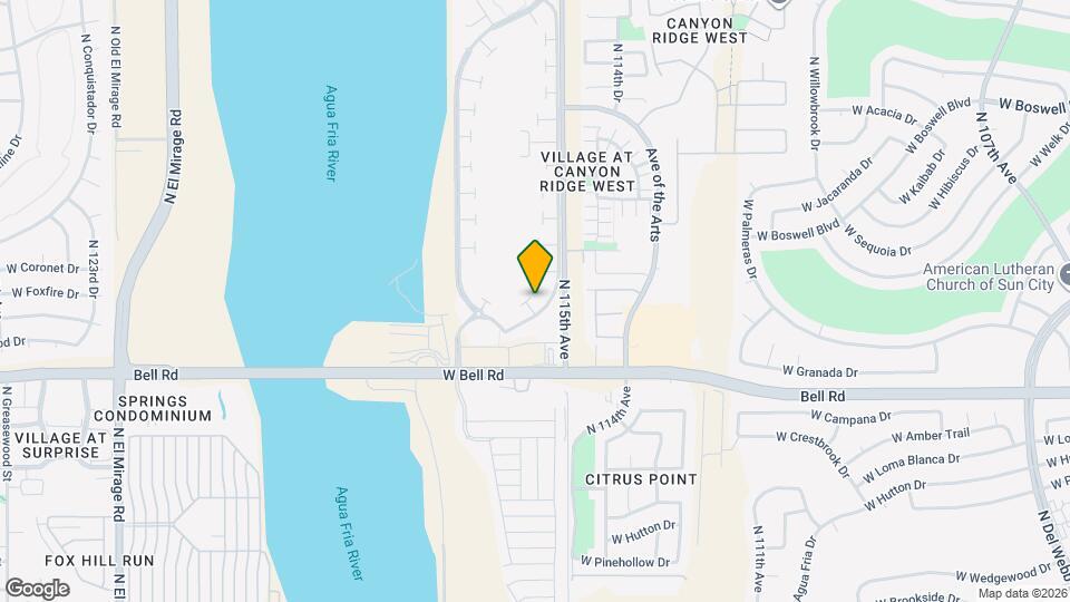 11554 W Mule Deer Ct Map and Location Details