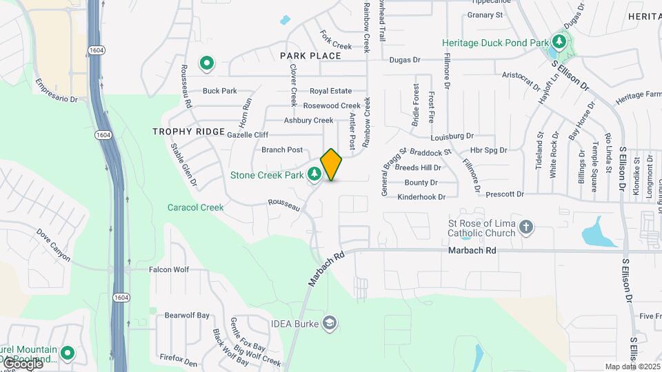 10386 Oakwood Crest Map and Location Details