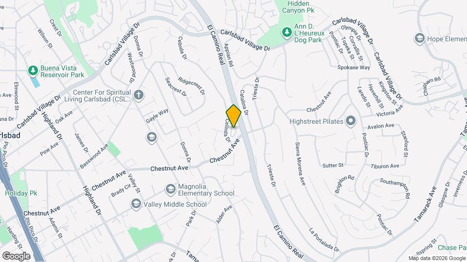 3648 Azure Cir Map and Location Details