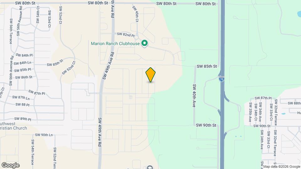 8677 SW 44th Ct Map and Location Details