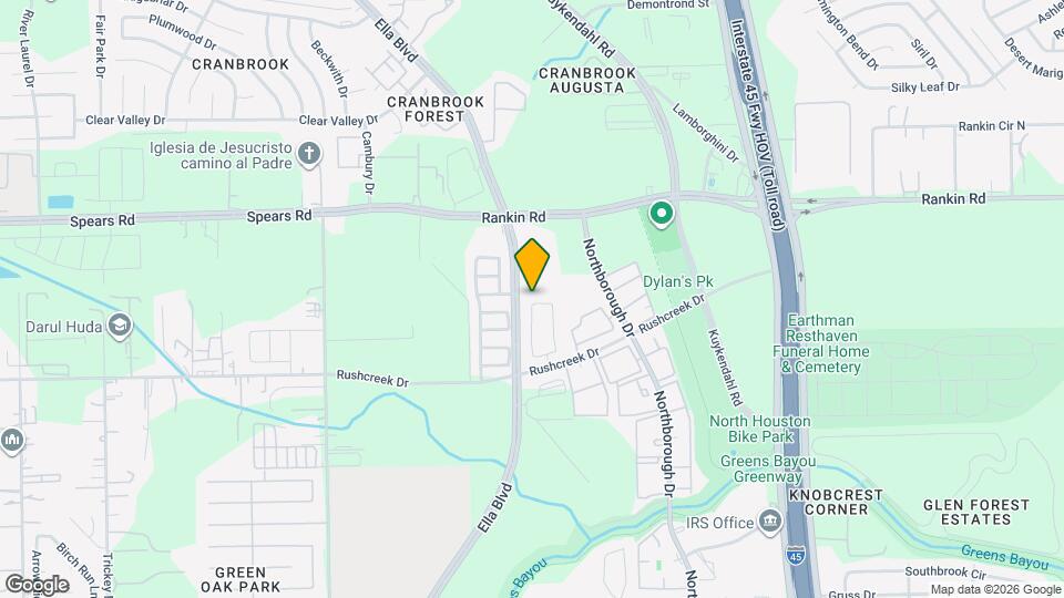 734 North Ella Creek Drive Map and Location Details