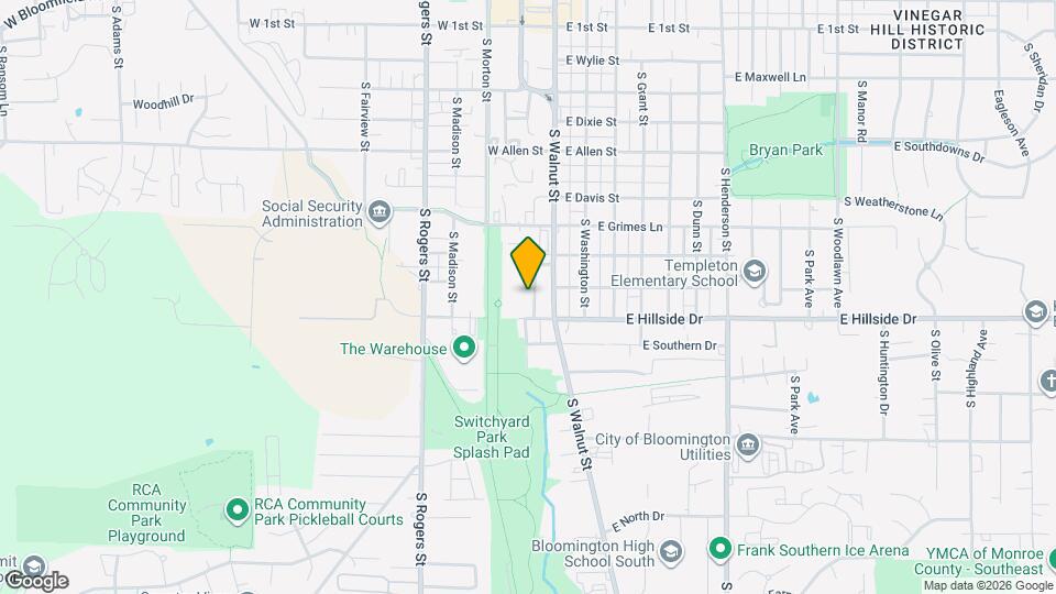 1414 S Monon Dr Map and Location Details