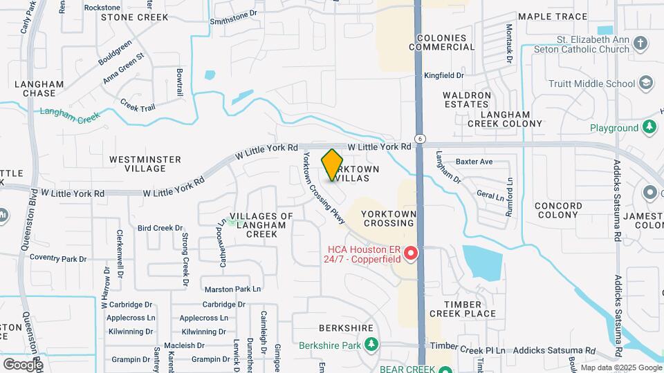 6055 Yorkglen Manor Ln Map and Location Details