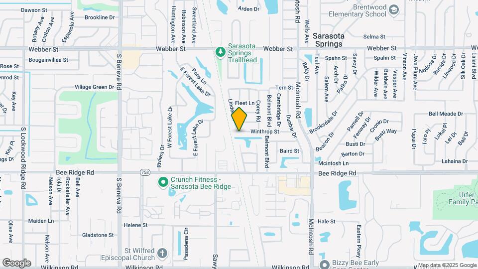 4006 Winthrop St Map and Location Details