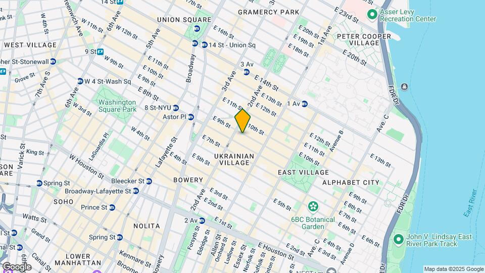 312 E 9th St Mapa y Detalles de la Ubicación