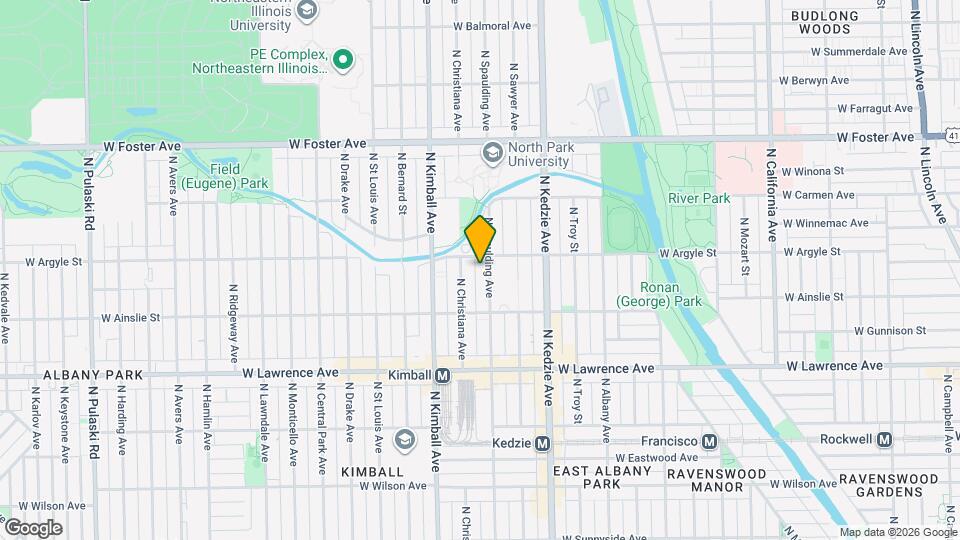 4946 N Spaulding Ave Map and Location Details