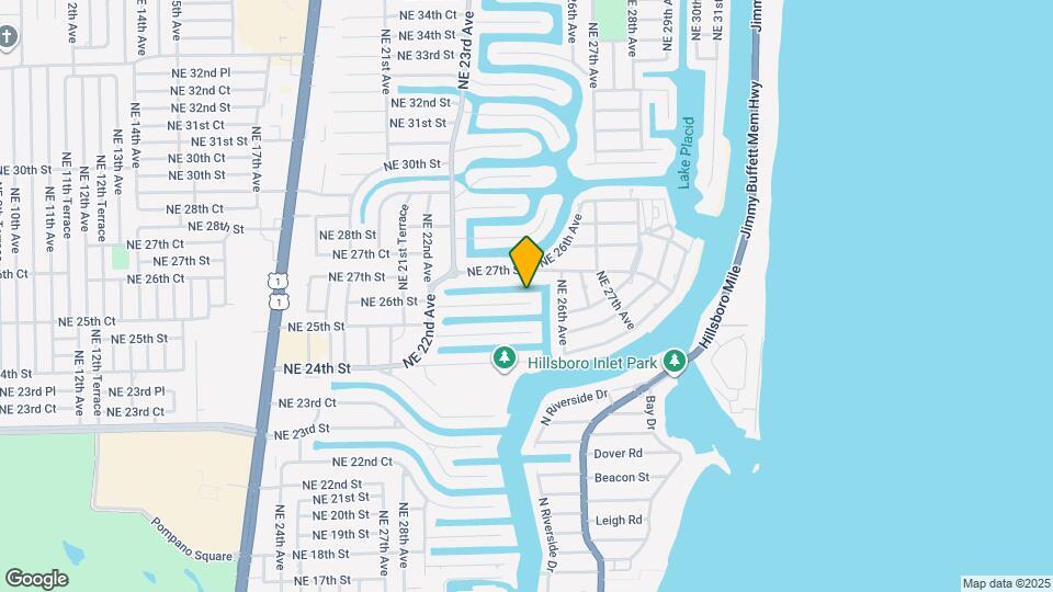 2443 NE 26th St Map and Location Details