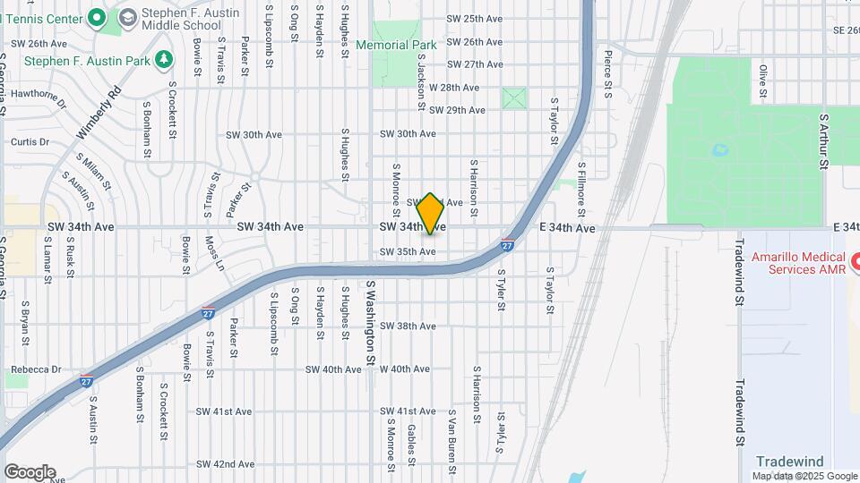 3407 S Jackson St Map and Location Details