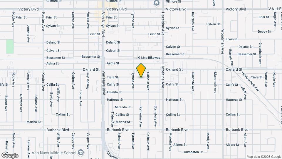 14228 Tiara St Map and Location Details
