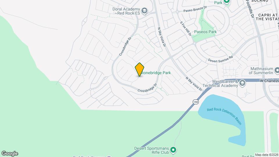 12504 Blissful Sky St Map and Location Details