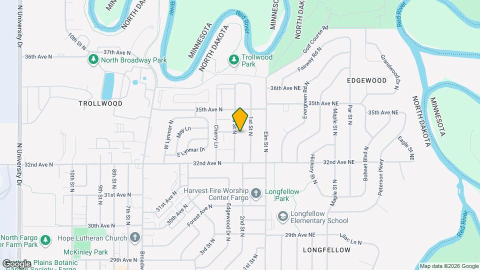 3309 2nd St N Map and Location Details