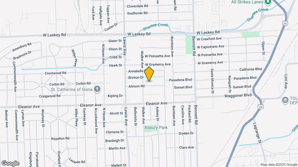 812 Alvison Rd Map and Location Details