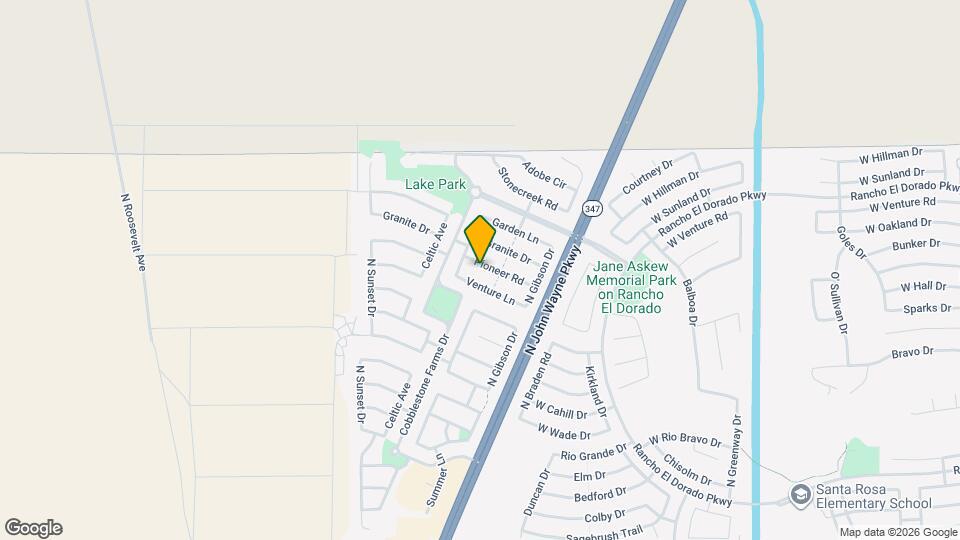 44189 W Pioneer Rd Mapa y Detalles de la Ubicación