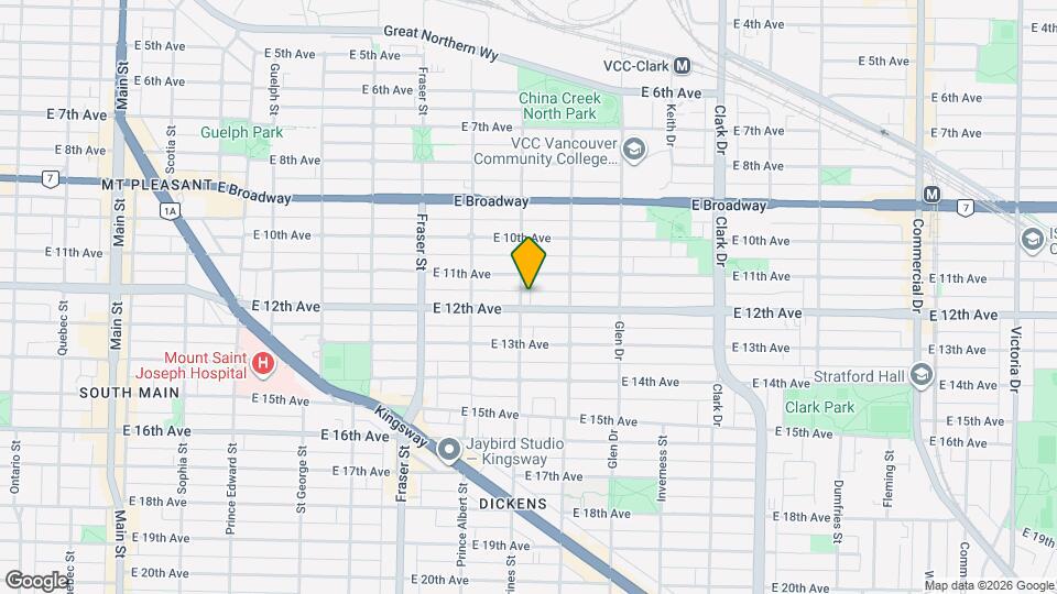 2730 St. Catherines St Map and Location Details