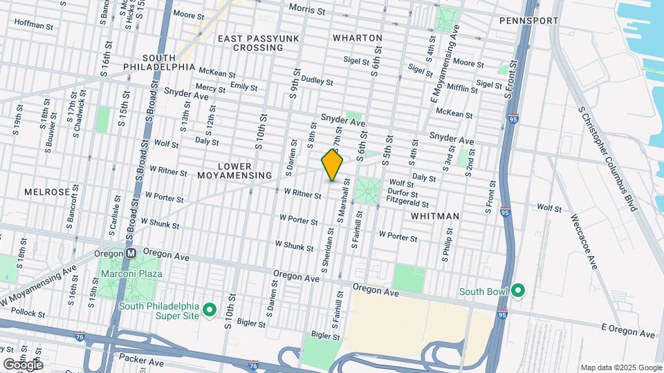 2325 S 7th St Map and Location Details