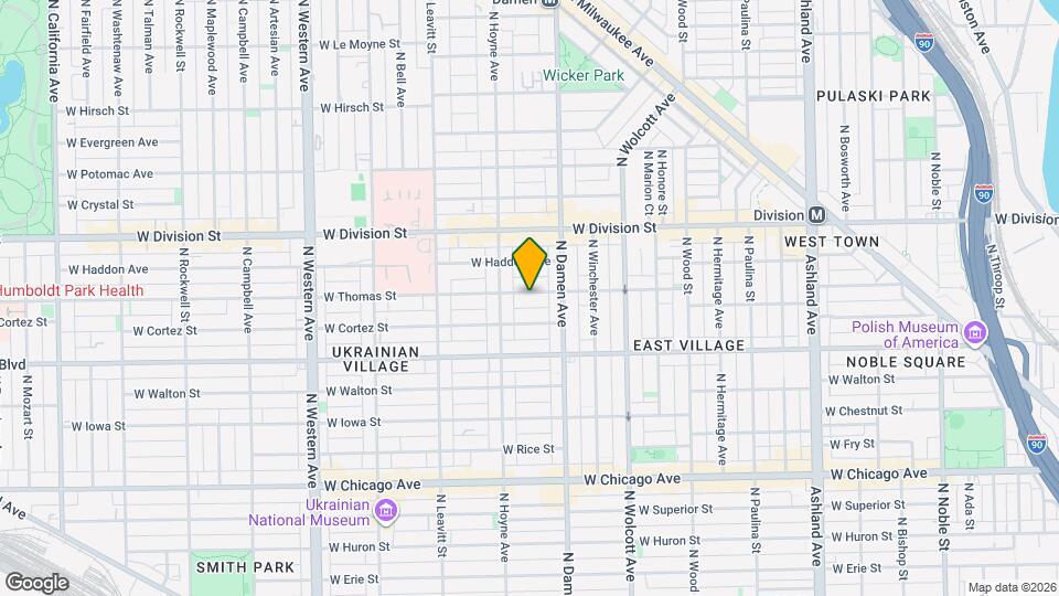 2033 W Thomas St, Unit J06P Mapa y Detalles de la Ubicación