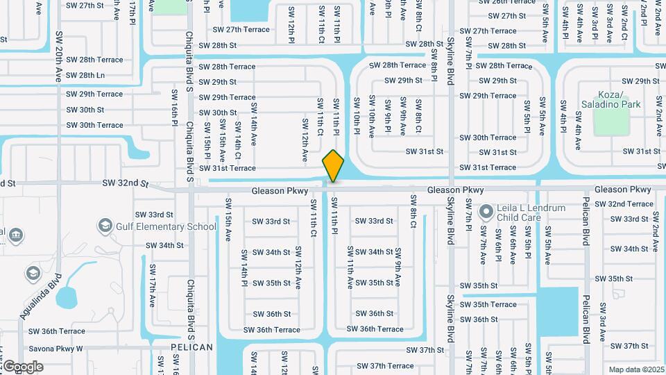 1119 Gleason Pkwy Map and Location Details