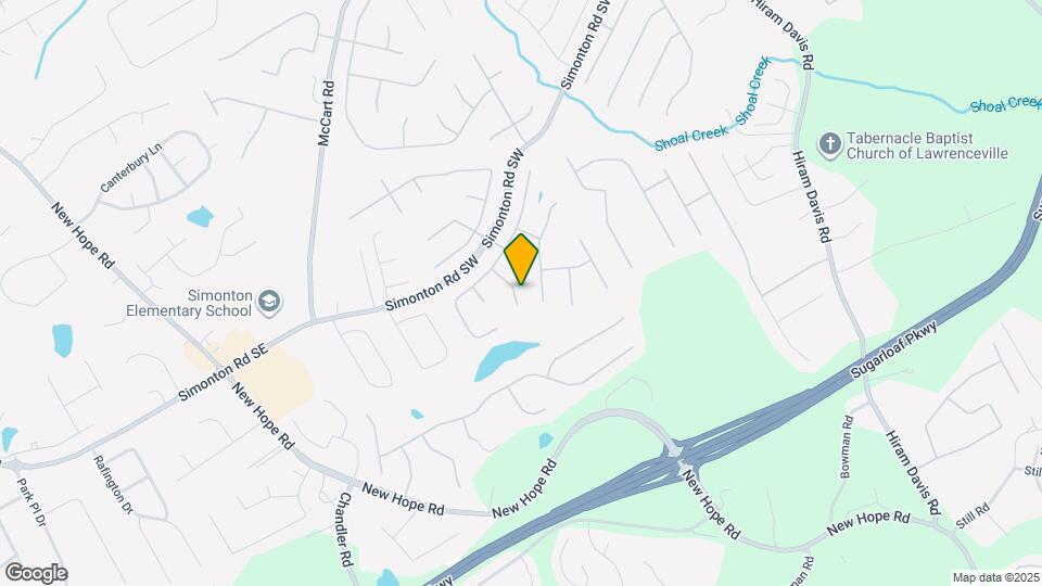 982 Simonton View Ln SE Mapa y Detalles de la Ubicación