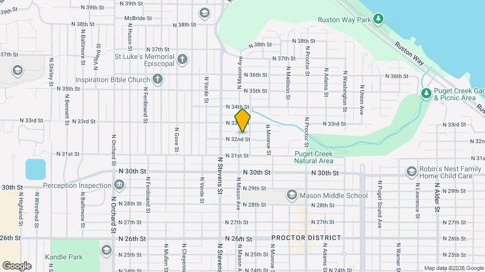 3201 N Mason Ave Map and Location Details